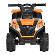 **PITUSO Электроквадроцикл, 116-NEW 6V/4.5Ah,20W*1,колеса пласт,свет,муз,68*43, Orange/Оранжевый