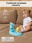 BAMBOLA Ходунки Froggy (круглые) (6 силик.кол,игр.,муз) 7 шт/уп (64*64*56) Blue/Нежно-голубой