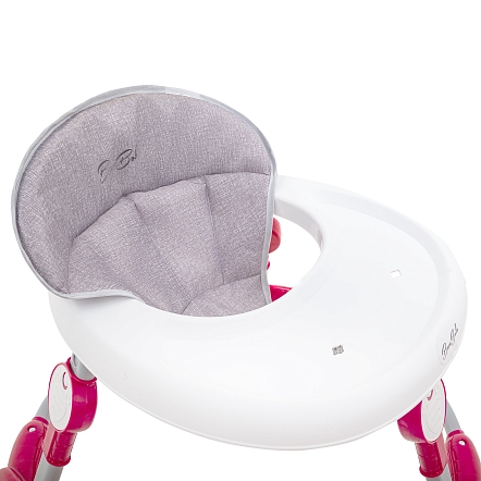 BAMBOLA Ходунки Миник (круглые) (6 силик.кол,игр.,муз) 6 шт/уп (70*70*68) Red/Терракотовый