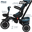 PITUSO Велосипед трехколесный Elite Plus Teal  Blue/Сине-зеленый, 10"/8"