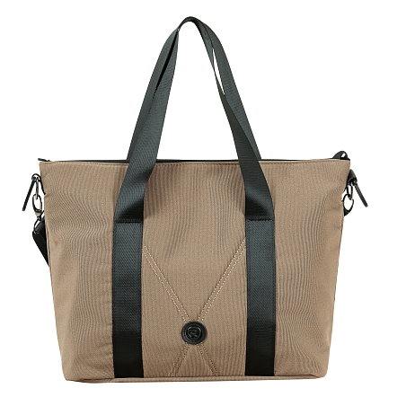 ROAN Коляска 2 в1 Bass Next короб + прогулка Mocha Mousse/Black/руч.Cappuccino(2 места)