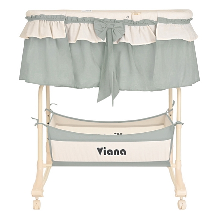 PITUSO Колыбель 3 в 1 Viana на колёсах Misty Olive/Оливковый