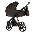 ROAN Коляска 2 в1 Sol Luxury короб + прогулка Turkish Coffe/Bronze/руч.Capp/к.Capp(2 места)