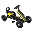 PITUSO Педальный картинг G-24 (87.5*48*54 см), ЭВА колеса, Желтый/Yellow