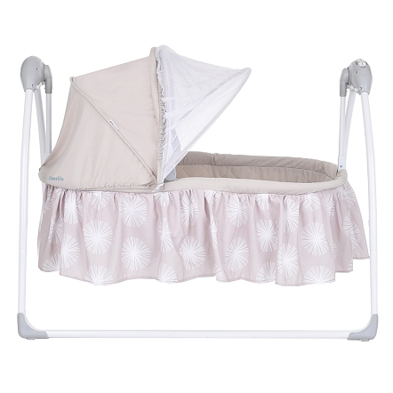 **PITUSO электрокачели-колыбель Camellia Dandelion grey/Одуванчик,серый,70*104*76см (1 шт/уп)