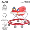 **BAMBOLA Ходунки Оазис (7 силик.колес,игрушки,муз) 6 шт/уп (65*59*55) Red/Красный