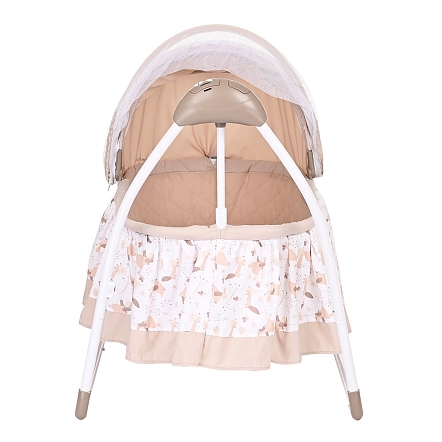 PITUSO электрокачели-колыбель Camellia Beige Fox/ Лисичка бежевый,70*104*76см (1 шт/уп)