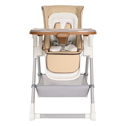 PITUSO Стул для кормления ELCANTO DELUX Beige/Бежевый ECO-кожа 