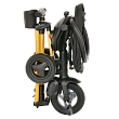 QPlay Велосипед трехколесный NOVA +, Black-Gold/Черный-Золотой