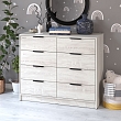 **PITUSO Комод серия Kids Optimum ЛДСП Сосна касцина (2 места)