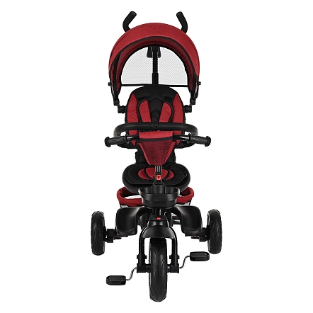 PITUSO Велосипед трехколесный Elite Plus Red Maroon/Темно-красный, 10"/8"