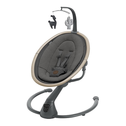 Maxi-Cosi Шезлонг-качалка CASSIA SWG Beyond Graphite ECO/графитовый