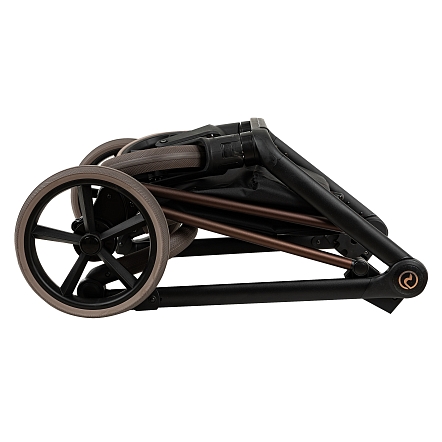 ROAN Коляска 2 в1 Sol Luxury короб + прогулка Turkish Coffe/Bronze/руч.Capp/к.Capp(2 места)