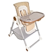 PITUSO Стул для кормления ELCANTO DELUX Beige/Бежевый ECO-кожа 