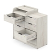 **PITUSO Комод серия Kids Optimum ЛДСП Сосна касцина (2 места)