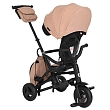 QPlay Велосипед трехколесный NOVA +, Beige/black/Бежево-черный