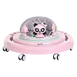 BAMBOLA Ходунки Пандочка (круглые) (6 силик.кол,игр.,муз) 6 шт/уп (70*70*54) Pink/Розовый