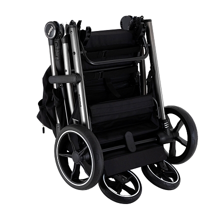 PITUSO Коляска детская EMMA (прогулочная),Black/Черный/PU