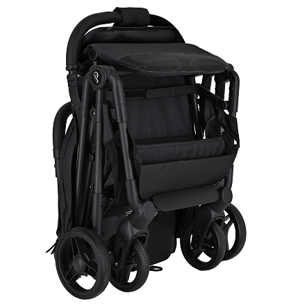 PITUSO коляска детская PERA (прогулочная)Black/рама carbon/PU