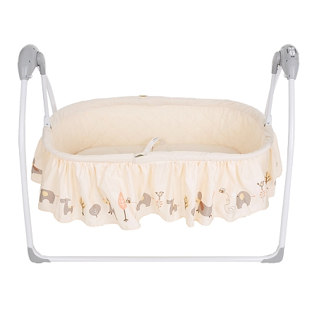 PITUSO электрокачели-колыбель Camellia Beige Zoo/Зоопарк бежевый,70*104*76см (1 шт/уп)