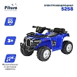 *PITUSO Электроквадроцикл 5258, 6V/4.5Ah*1,20W*1,колеса пласт,MP3,свет,муз,78*50*47 см,Синий/BLUE