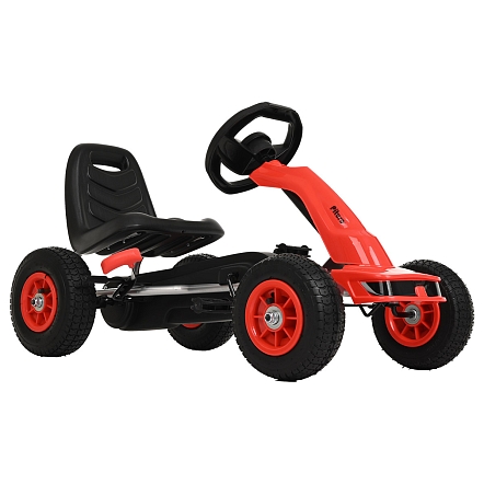 **PITUSO Педальный картинг F638-1 (88*51*48см), надувные колеса,  Красный/Red