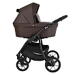 PITUSO Коляска 2 в1 Nino  короб+прогулка Кожа Dark Brown