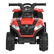 PITUSO Электроквадроцикл, 116-NEW 6V/4.5Ah,20W*1,колеса пласт,свет,муз,68*43*47см,Red/Красный