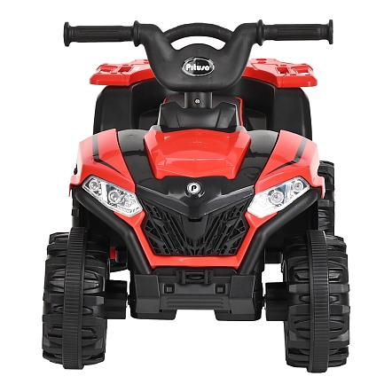 PITUSO Электроквадроцикл, 116-NEW 6V/4.5Ah,20W*1,колеса пласт,свет,муз,68*43*47см,Red/Красный