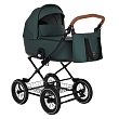 ROAN Коляска 1 в1 Bass Next Classic короб Pacific Green/12d/ руч.Коричневый  (2 места)
