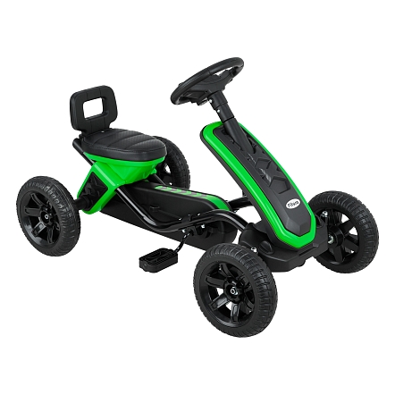 PITUSO Педальный картинг G-24 (87.5*48*54 см), ЭВА колеса, Зеленый/Green