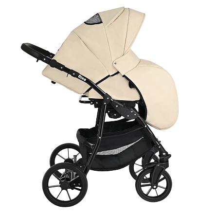 PITUSO Коляска 2 в1 Nino  короб+прогулка Кожа Beige