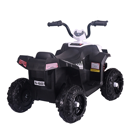 *PITUSO Электроквадроцикл S601,6V/4.5Ah*2,40W*2,кол. EVA,MP3,кож.сид.,амортиз,86*56*66см,Белый