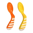PITUSO Ложка с изгибом анатомическая 2 шт Orange/Yellow (Оранжевый+Желтый) (уп/24шт)