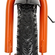 PITUSO Беговел Pulsar, колеса AIR 14", тормоз, подножка,Orange matt/Оранжевый матовый 