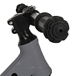 PITUSO Беговел Ritmo, Magnesium, колеса AIR 14", заднее крыло  Grey/Серый