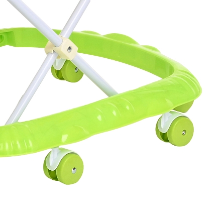 **BAMBOLA Ходунки Шарики (8 пласт.колес,игрушки,муз) 7 шт/уп (67*55*57) Green/Желто-салатовый
