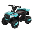 PITUSO Электроквадроцикл, 116-NEW 6V/4.5Ah,20W*1,колеса пласт,свет,муз,68*43*47,Green/Бирюзовый