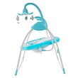 **PITUSO электрокачели Carino Green/Бирюза Мишки (адаптер, пульт) 75х67х98,5см 1шт.в коробке