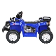 *PITUSO Электроквадроцикл 5258, 6V/4.5Ah*1,20W*1,колеса пласт,MP3,свет,муз,78*50*47 см,Синий/BLUE