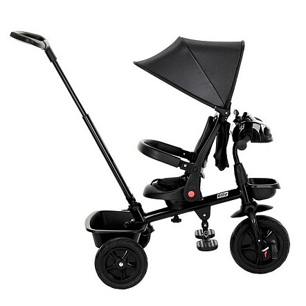 PITUSO Велосипед трехколесный Elite Black/Черный, 10"/8"