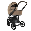 ROAN Коляска 2 в1 Bass Next короб + прогулка Mocha Mousse/Black/руч.Cappuccino(2 места)