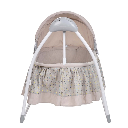 PITUSO электрокачели-колыбель Camellia Beige Star/Звездочка,бежевый,70*104*76см (1 шт/уп)
