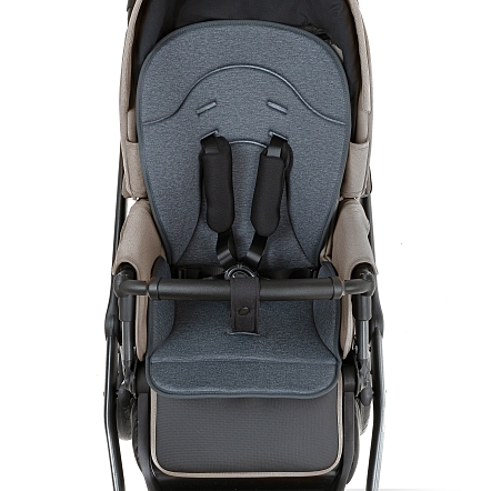 ROAN Коляска 2 в1 Bass Next   короб + прогулка Hazel/Black/руч.Black(2 места)