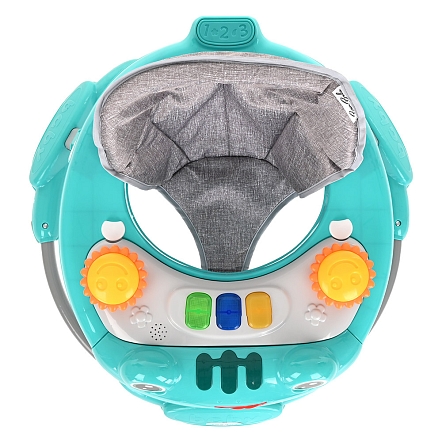 BAMBOLA Ходунки Amigo (круглые) (6 силик.кол,игр.,муз) 6 шт/уп (70*70*60) Green/Зеленый