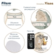 PITUSO Колыбель 3 в 1 Viana на колёсах Misty Olive/Оливковый