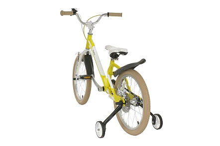 Велосипед Royalbaby двухколесный, Mars 18" White-Yellow/Бело-желтый